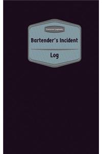 Bartender's Incident Log (Logbook, Journal - 96 pages, 5 x 8 inches)