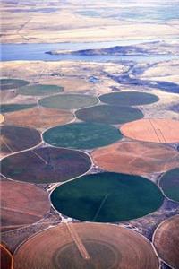 Science Theme Journal Aerial View Modern Farmland