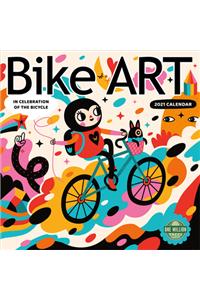 Bike Art 2021 Wall Calendar