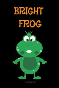 Bright Frog Composition Notebook