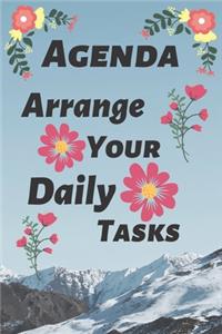 Agenda Arrange Your Daily Tasks