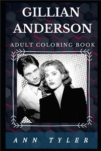 Gillian Anderson Adult Coloring Book