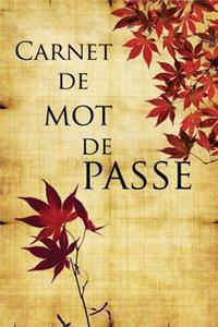 carnet de mot de passe