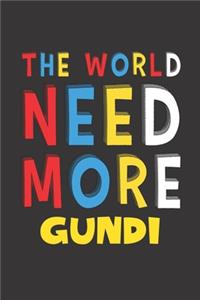 The World Need More Gundi