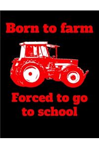 Born to farm Forced to go to school