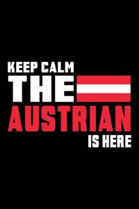 Austria Flag Notebook