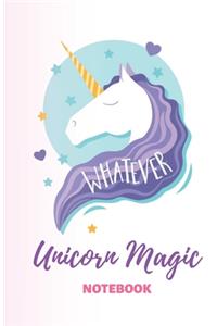 Unicorn Magic Notebook