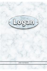 Logan - Lined Notebook