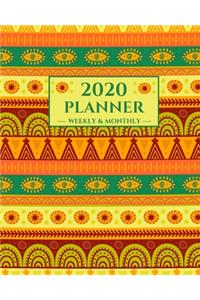 2020 Planner Weekly and Monthly