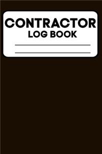 Contractors Log Book