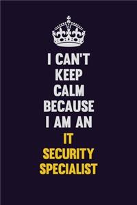 I can't Keep Calm Because I Am An IT Security Specialist