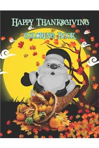 Happy Thanksgiving Coloring Book