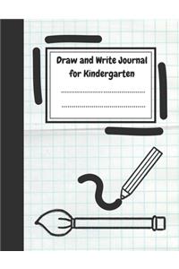 Draw and Write Journal for Kindergarten