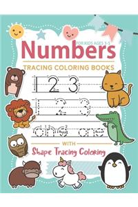 Tracing Numbers Books for Kids Ages 3-5