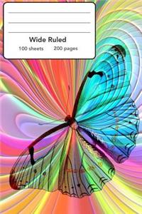 Wide Ruled Composition Notebook 6