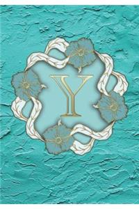 Y Monogram Notebook