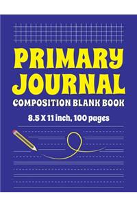 Primary Journal Composition Blank Book