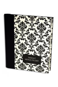 Takeout Menu-Elegant Black