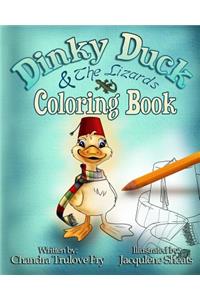 Dinky Duck & the Lizards Coloring Book