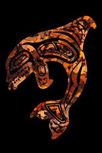 Native American Orca Killer Whale