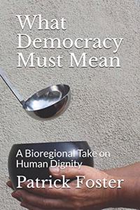 What Democracy Must Mean