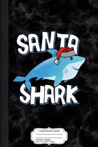 Santa Shark Composition Notebook