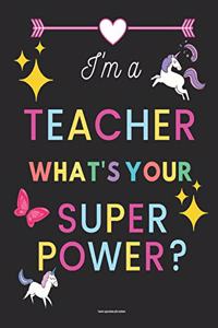 Teacher Appreciation Gifts Notebook