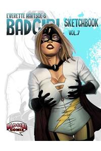 Badgirl Sketchbook vol. 7-Kickstarter cover