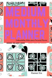 Collywobbles Medium Monthly Planner