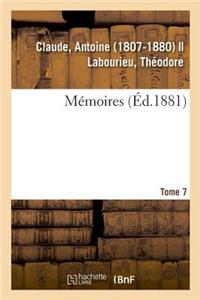 Mémoires. Tome 7