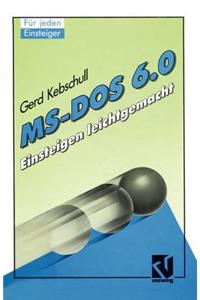 Ms-DOS 6.0