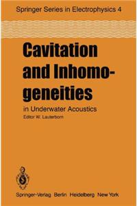 Cavitation and Inhomogeneities in Underwater Acoustics