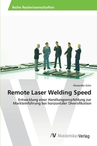 Remote Laser Welding Speed