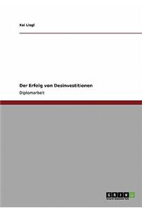 Erfolg von Desinvestitionen