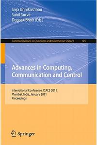 Advances in Computing, Communication and Control
