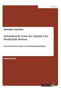 Interkulturelle Lehre der Fakultät I der Hochschule Bremen