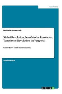 Xinhai-Revolution, Französische Revolution, Tunesische Revolution im Vergleich