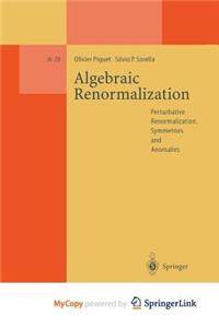 Algebraic Renormalization