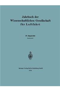 Jahrbuch Der Wissenschaftlichen Gesellschaft Für Luftfahrt