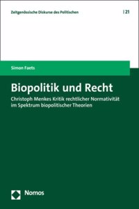 Biopolitik Und Recht