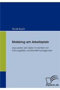 Mobbing am Arbeitsplatz