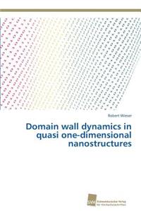 Domain wall dynamics in quasi one-dimensional nanostructures