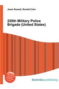 220th Military Police Brigade (United States)