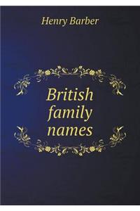 British Family Names