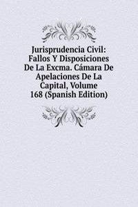 Jurisprudencia Civil: Fallos Y Disposiciones De La Excma. Camara De Apelaciones De La Capital, Volume 168 (Spanish Edition)