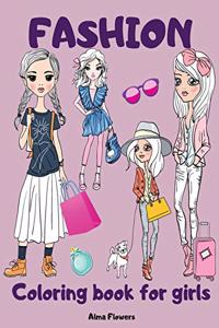 Fashion Coloring book for girls