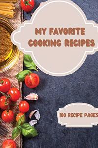 My Favorite Cooking Recipes