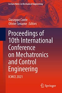 Proceedings of 10th International Conference on Mechatronics and Control Engineering