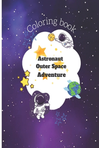 Cute Astronaut Coloring Book