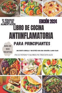 libro de cocina antiinflamatorio para principiantes